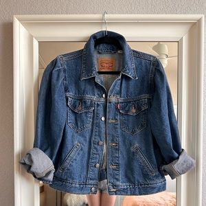 LEVI’S Puff Sleeve Denim Jacket, Sz. M